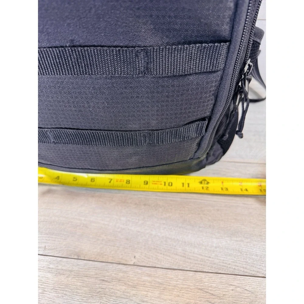 OGIO Alpha Prospect Backpack – Black On Black Laptop Travel/School Multi Pockets